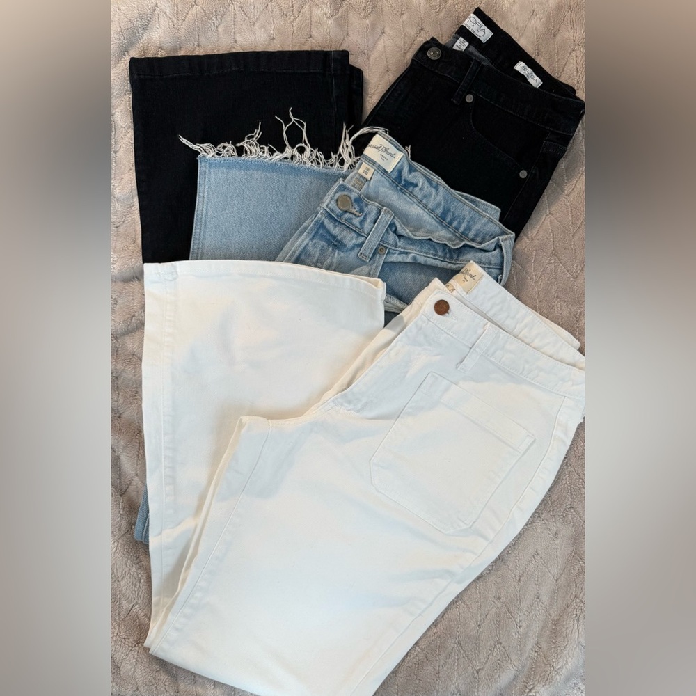 Lot of 3 - Stylish Women's Jeans Collection Size 10